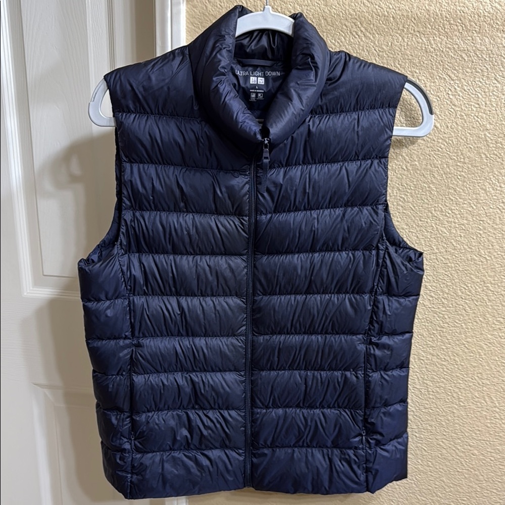 Navy Puffer Vest